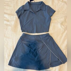 Blue Golf Two-Piece Set